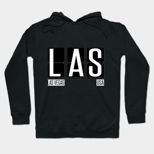 LAS - Las Vegas Airport Code Souvenir or Gift Shirt Hoodie